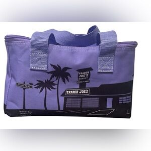 Vintage Trader Joe's Purple Lunch Bag